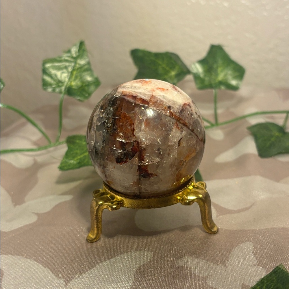 Fire Quartz Sphere 🔥